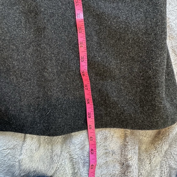 Vintage Stanley Blacker 100% Pure Wool Double-Breasted Overcoat 40 Short Gray - Picture 7 of 10